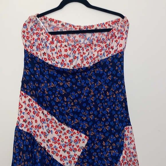 LAST CHANCE BEFORE DONATED - LULU’S STRAPLESS SUMMER DRESS SIZE XL - Picture 7 of 10
